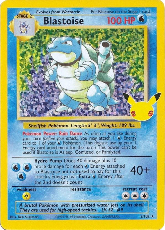 Blastoise #2, Pokemon Celebrations