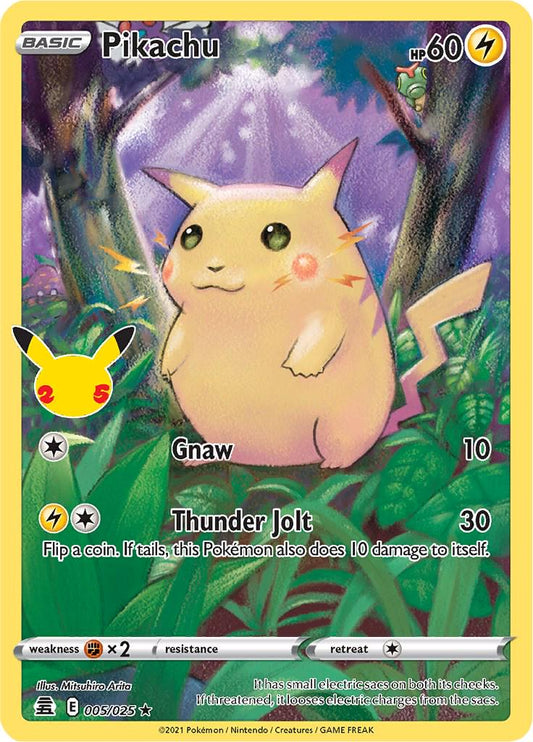 Pikachu #5, Pokemon Celebrations
